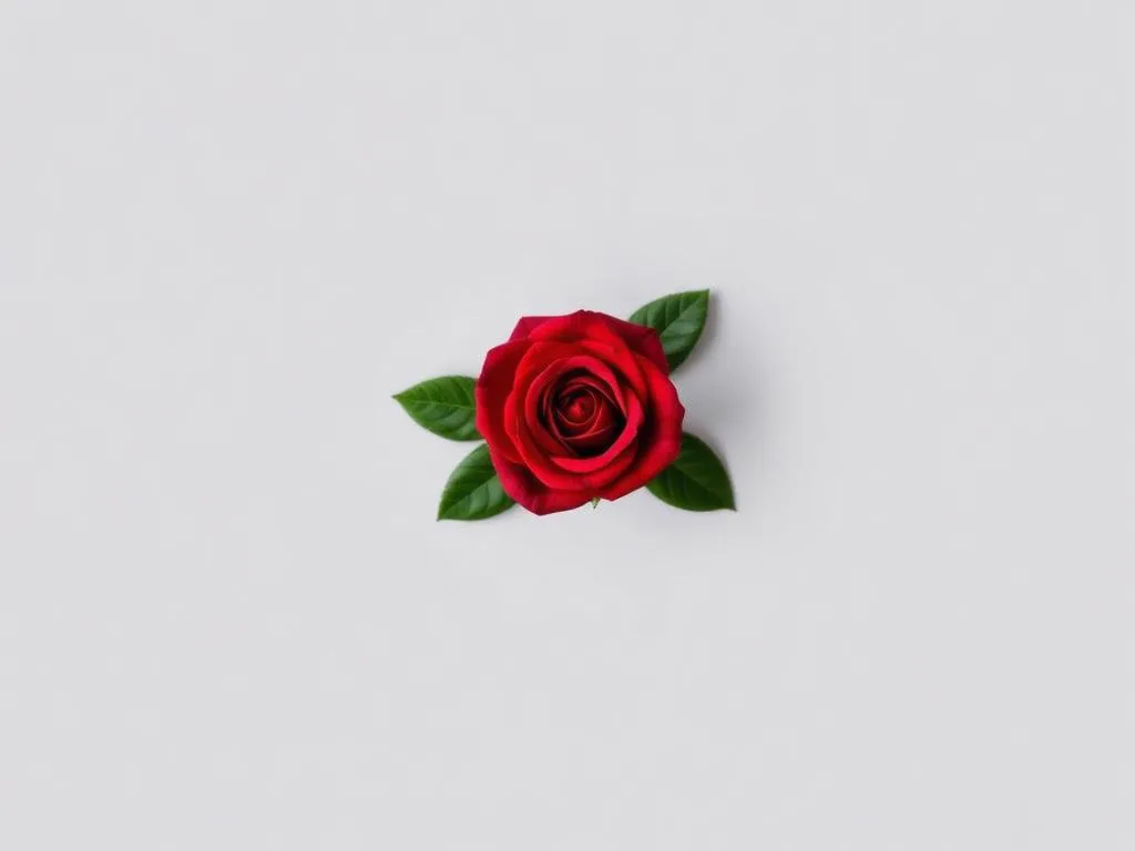 Photo reference of a rose for a tattoo